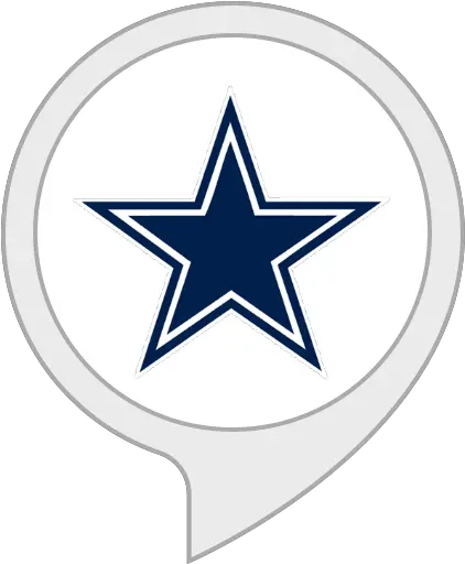  Amazoncom Cowboys Fan Alexa Skills Dallas Cowboys Football Logo Png Dallas Cowboys Logo Transparent