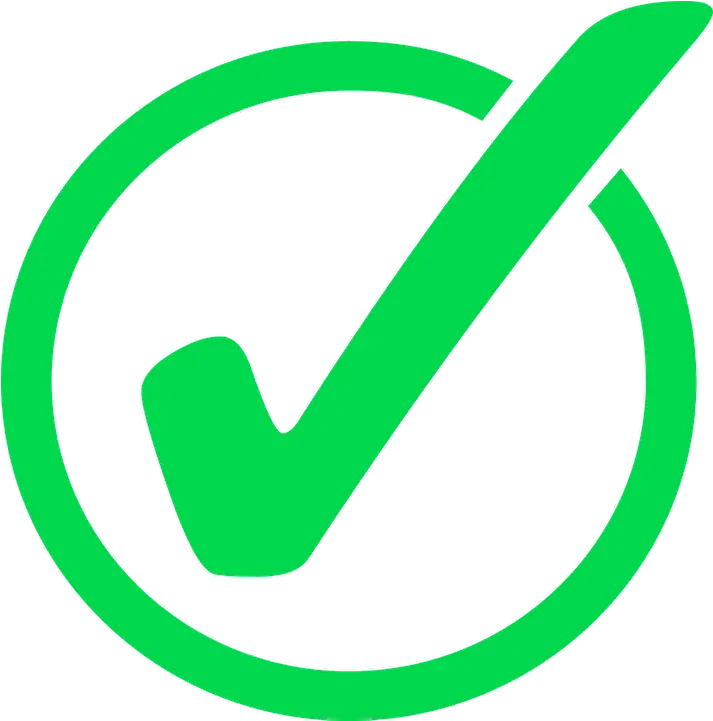  Vacuum Cleaner Registration Checkbox Circle Check Mark Blue Png Vacuum Cleaner Icon Green Circle