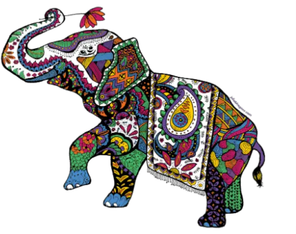  Indian Elephant Clipart Transparent Indian Elephant Drawing Png Elephant Clipart Png