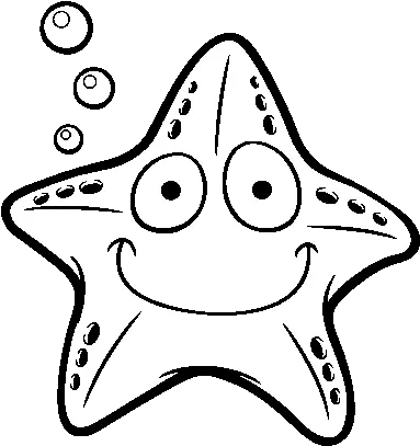  Nautical Star Coloring Page Coloringcrewcom Starfish Coloring Png Nautical Star Png