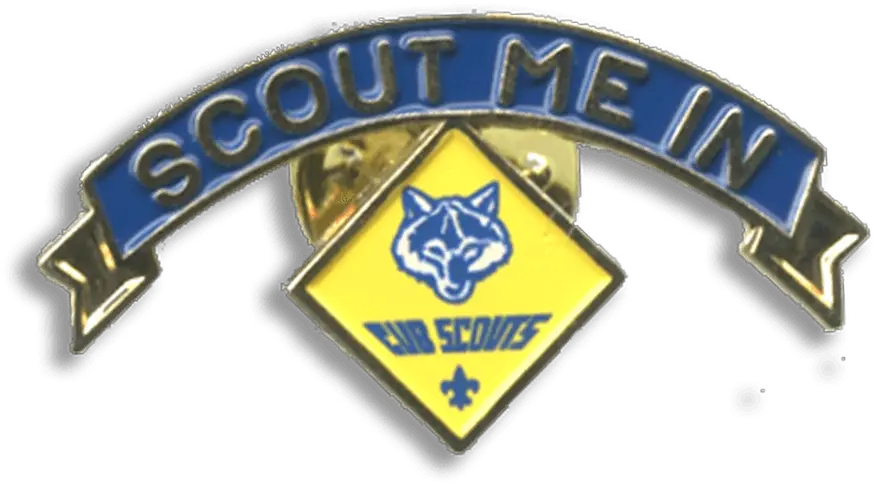  Scout Me In Cub Logo Lapel Pin Cub Scout Clip Art Png Cub Scout Logo Png