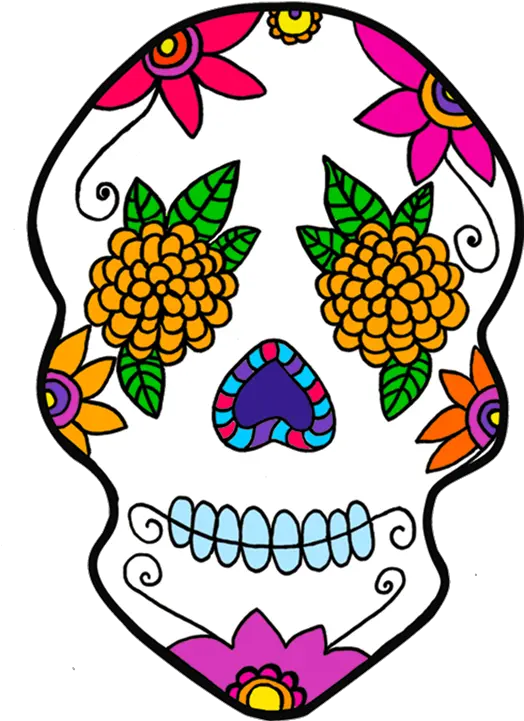  Library Of Calavera Dia De Muertos Png