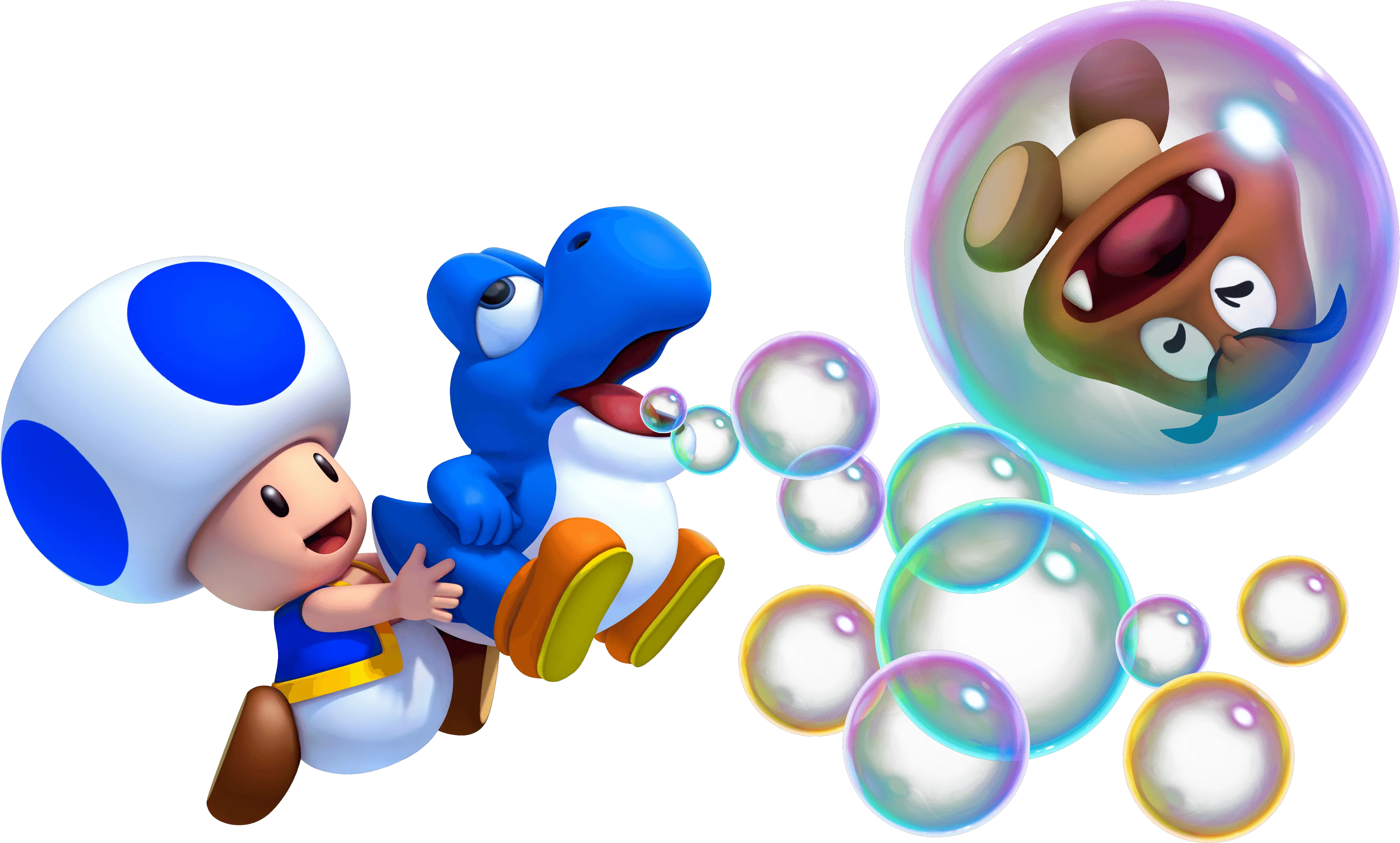  Super Mario Bros Blue Toad Wallpapers Wallpaper Cave Blue Toad Super Mario Bros U Deluxe Png Yoshi Transparent Background