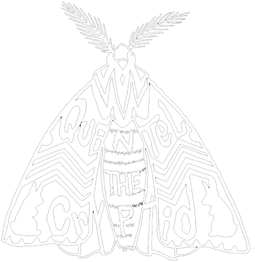  Quentel The Cryptid Music Visual Media San Francisco Illustration Png Moth Png