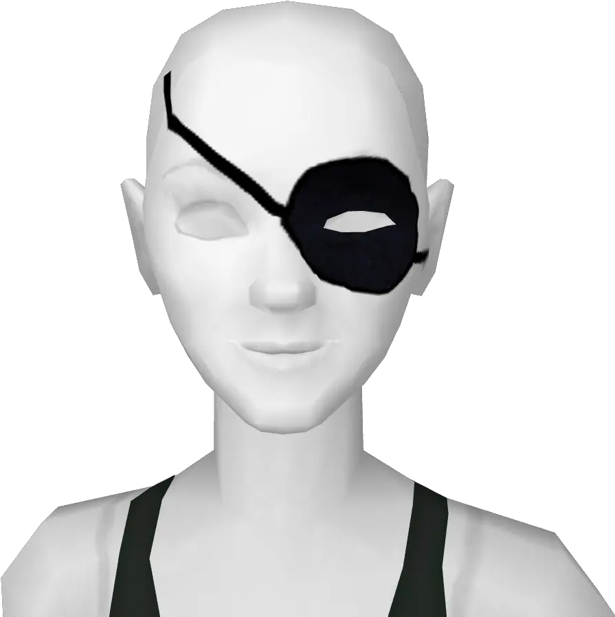  Pirate Girl Costume Eyepatch Face Png Eyepatch Transparent