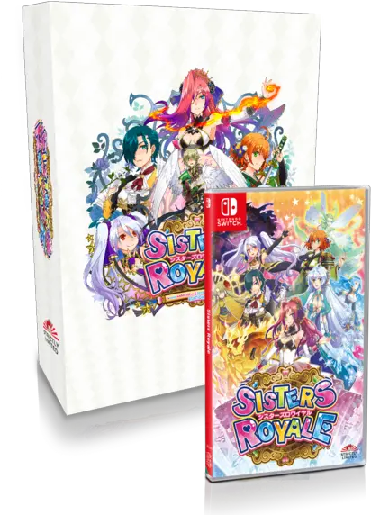  Sisters Royale Collectoru0027s Edition Nintendo Switch Preorder Sisters Royale Ps4 Png Royale Knight Png