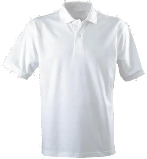  T Plain White Collar T Shirt Png Polo Png