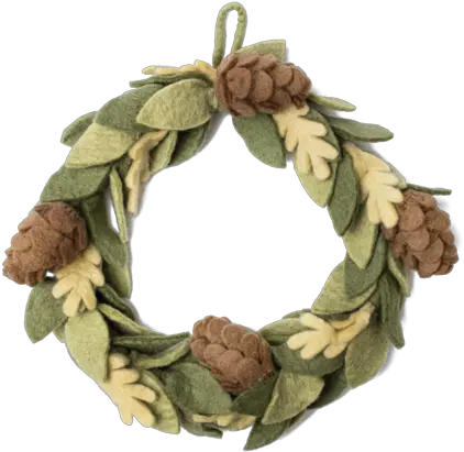  Felt Wreaths U0026 Garlands Global Goods Partners Midsommarkrans Png Holiday Wreath Png