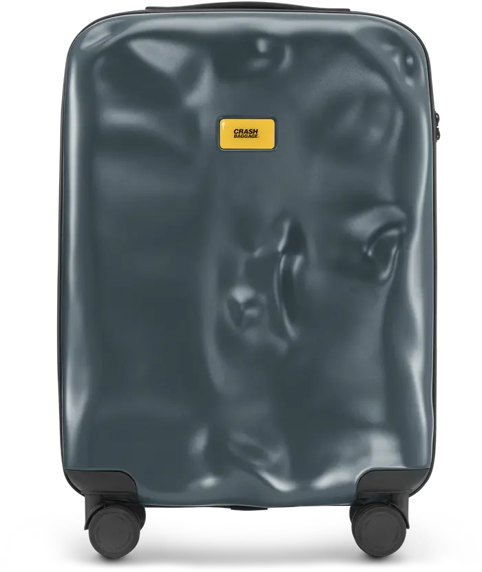  Icon Dark Grey Cabin Crash Baggage Cabin Png Airport Luggage Polycarbonate Collection Icon Spinner