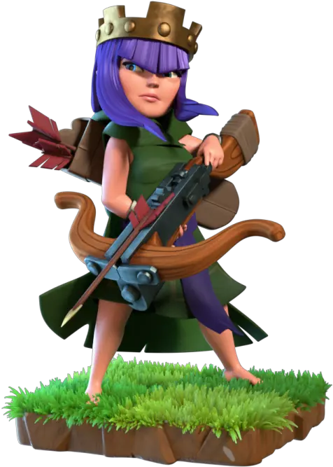  Queen Png Coc Clash Of Clans Archer Queen Coc Icon Download