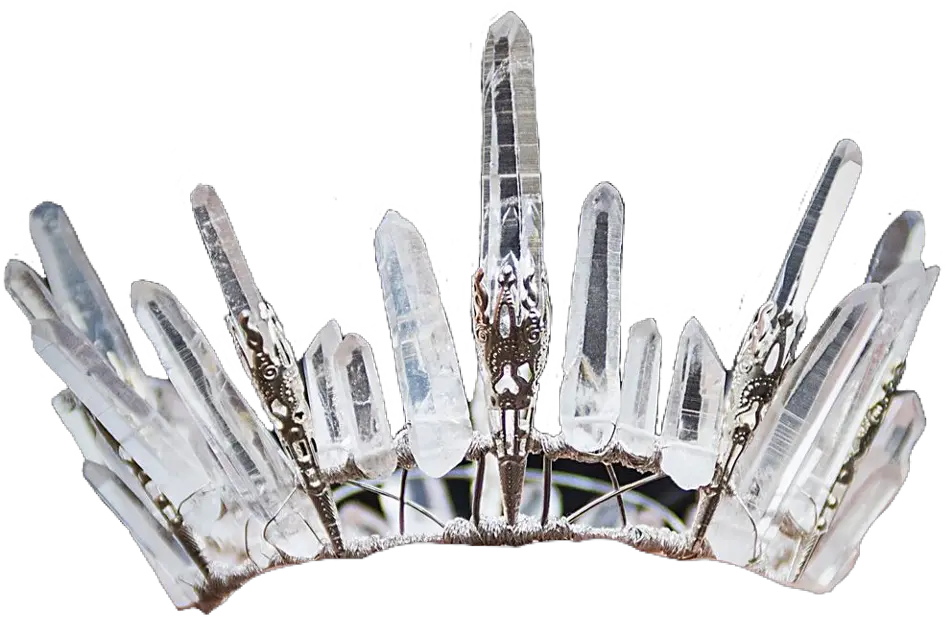  Crystal Crystals Aesthetic Cute Pngs Ice Crown Png Tiara Png