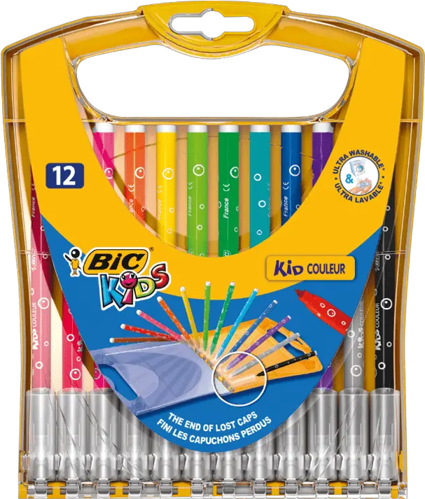  Kid Couleur Felt Pens Bic Kids Bic Kids Textas Png Bic Pen Logo