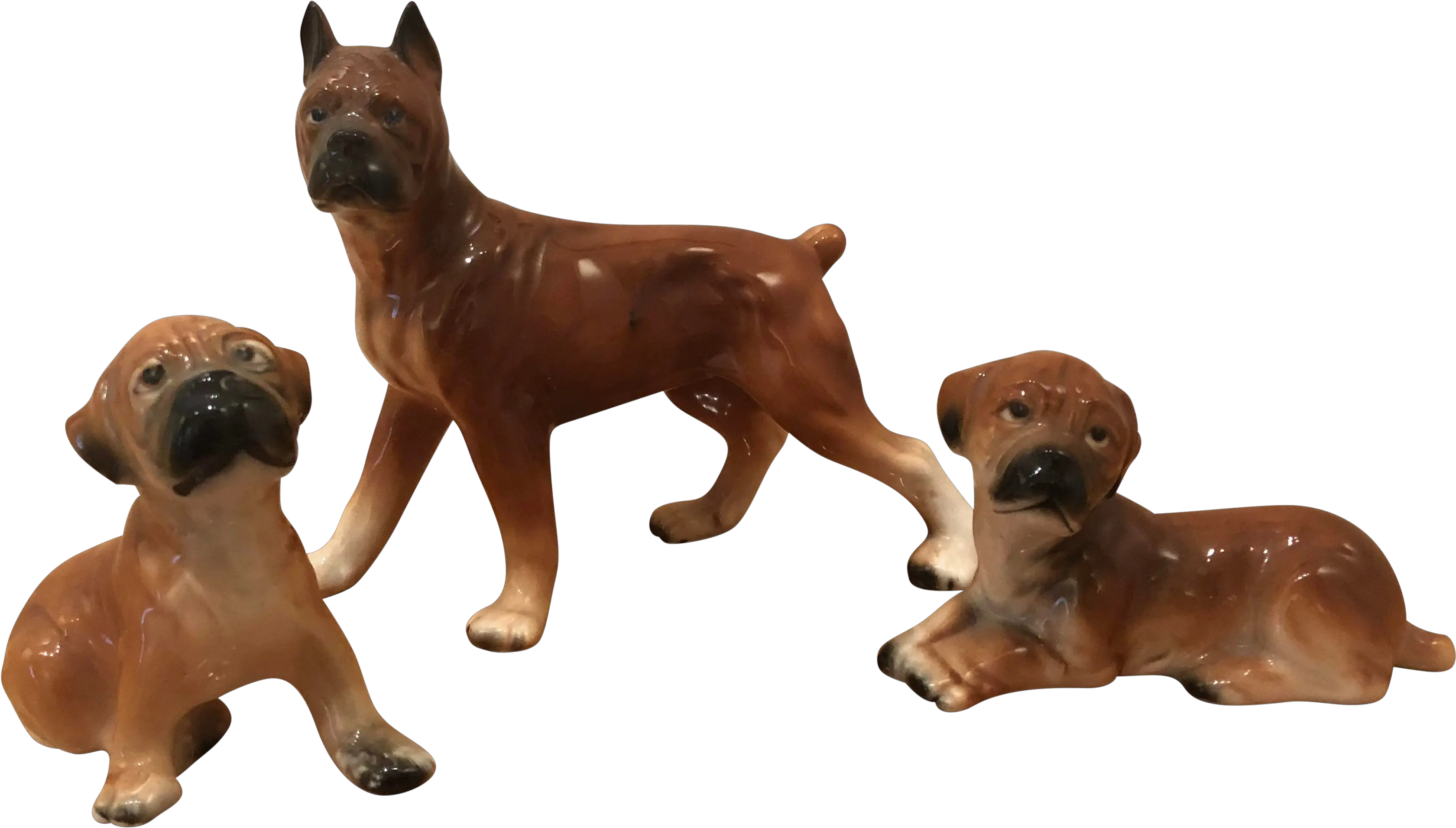  Download Vintage Boxer Dog Figurines Boxer Png Image With Boxer Boxer Png