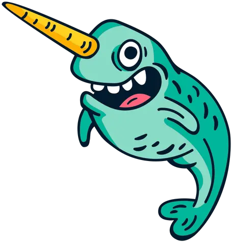  Narwhal Logo Template Editable Design Fish Png Narwhal Icon