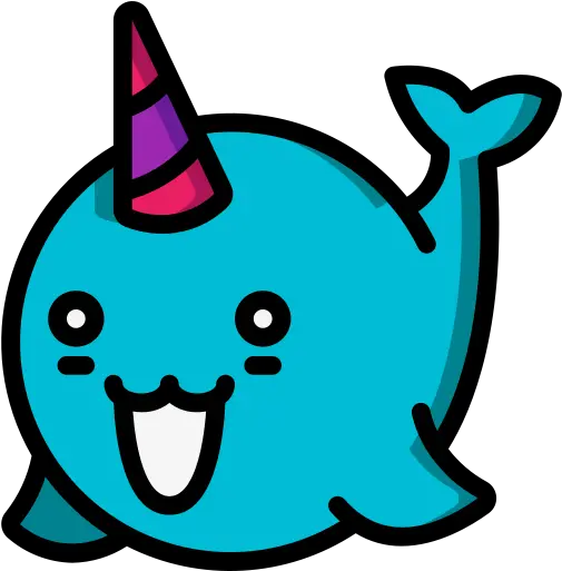  Narwhal Happy Png Narwhal Icon