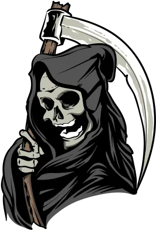  Printed Vinyl Grim Death Reaper Stickers Factory Grim Reaper Vector Png Grim Reaper Png