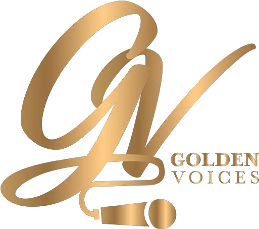  Golden Voices Llc Logo Voice Gold Png Google Voice Logo