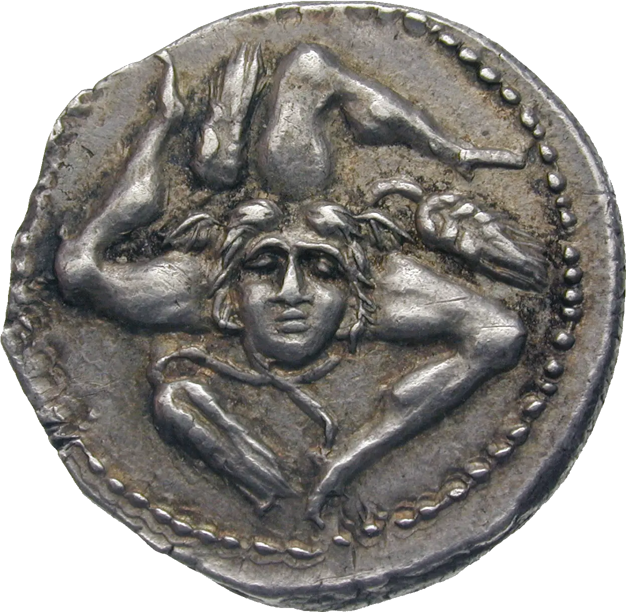  Download Ancient Roman Coins Caesar Moneda Trinacria Png Dime Png