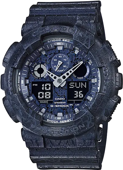  G Shock Ga100cg Cracked Pattern Design G Shock Ga 100cg Png Cracked Texture Png