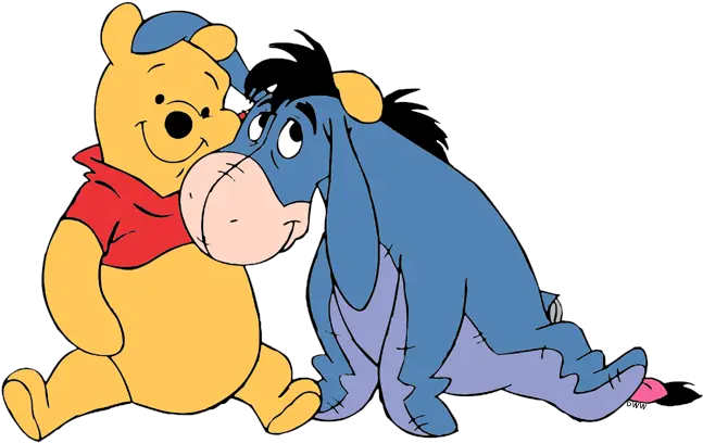  Eeyore And Pooh Transparent Png Image Winnie The Pooh And Eeyore Clipart Eeyore Png