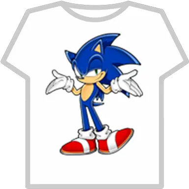  Sonic The Hedgehog T Shirt Transparent Roblox Sonic The Hedgehog Sonic Channel Png Sonic The Hedgehog Transparent