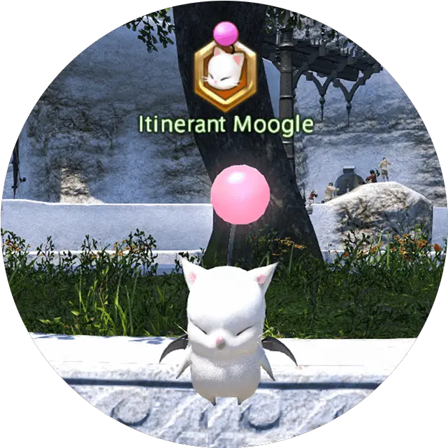  A Ffxiv Moogle Event Png Moogle Png