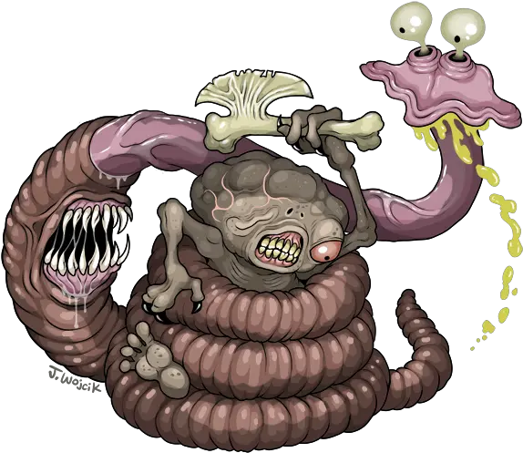  Eyeballs Clipart Monster Tooth Parasitic Monster Png Monster Teeth Png