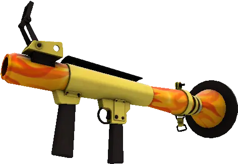  Fire Glazed Rocket Launcher Tfview Shell Shocker Rocket Launcher Png Rocket Flame Png