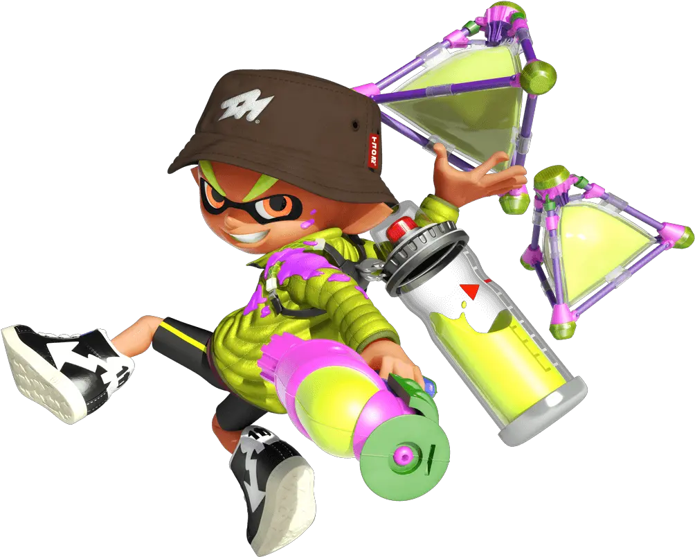  Clip Art Stock Amiibo For Nintendo Splatoon 2 Inkling Boy Png Inkling Png