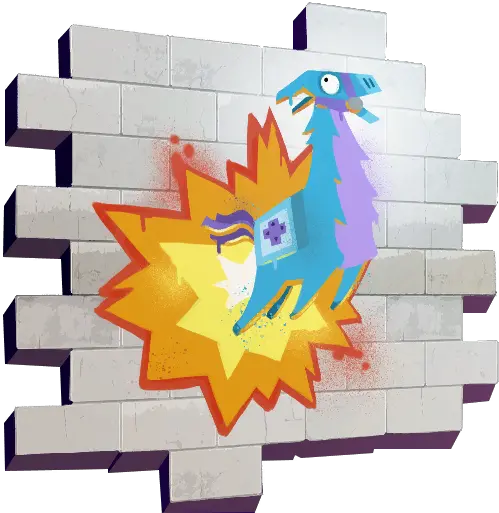  Kab Fortnite Kab Llama Spray Png Fortnite Llama Png