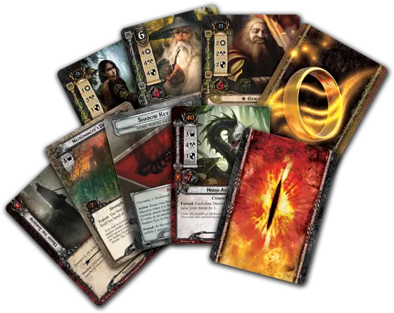  The Card Game Lotr The Card Game Png Lord Of The Rings Logos