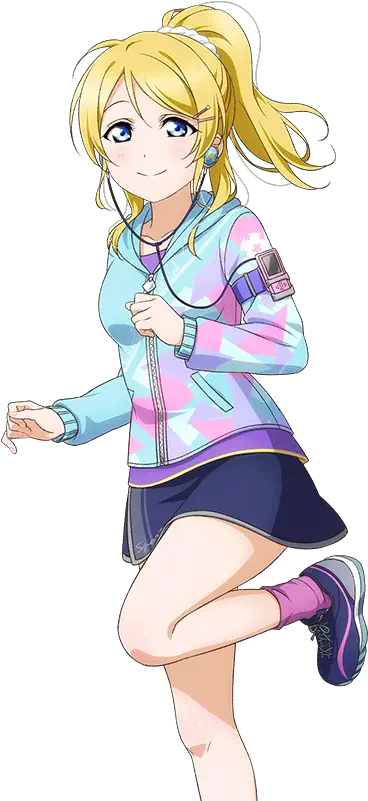  Cards Cartoon Png Eli Ayase Transparent