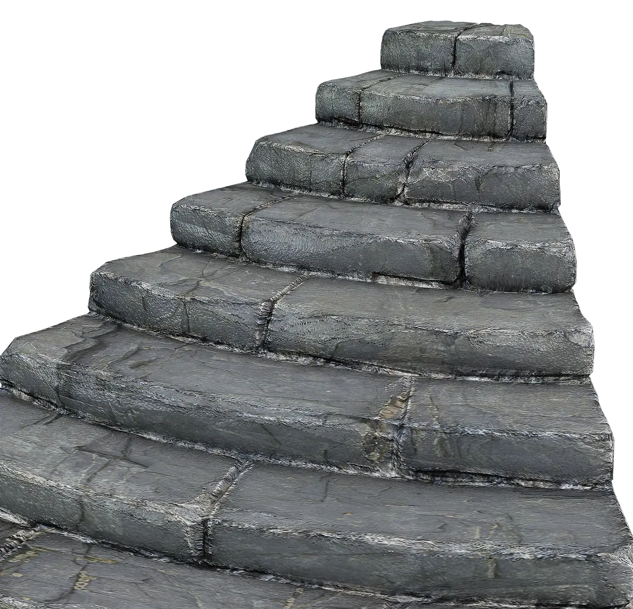  Stairs Gradually Rise Stone Stair Png Stairs Png