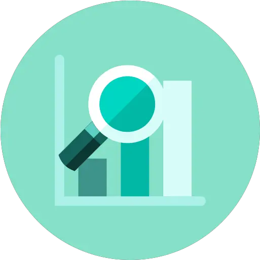  Graph Magnifier Analysis Analytics Circle Png Analysis Png