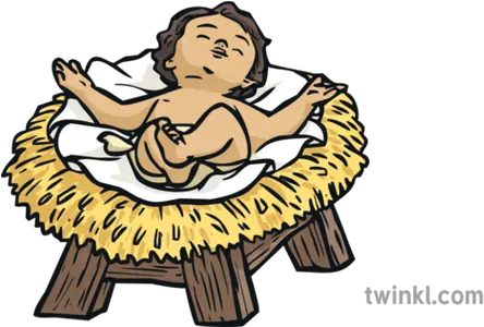  Baby Jesus 2 Illustration Twinkl Happy Png Baby Jesus Png