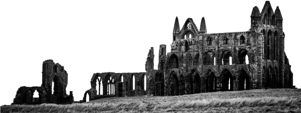  Ruin Abbey Vault Whitby Abbey Png Ruins Png