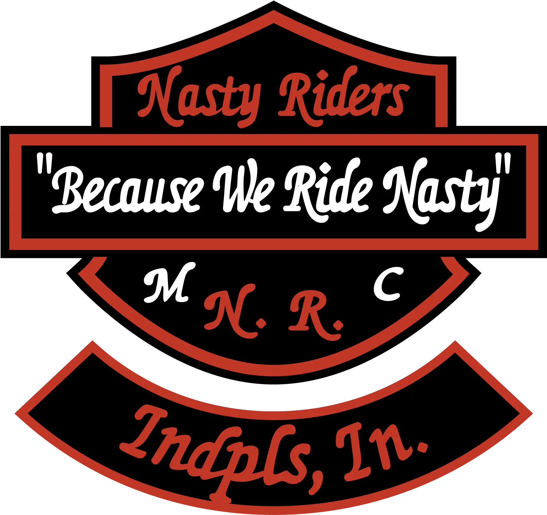  Nasty Riders Mc Label Png Mc Ride Png