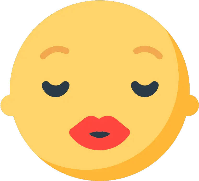  Kissing Face With Closed Eyes Emoji Clipart Free Download Kiss Emoji Mozilla Png Eyes Emoji Transparent