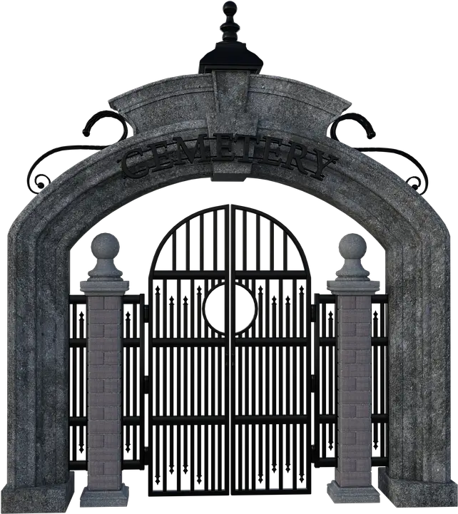  Cemetery Gate Iron Cemetery Gate Png Cemetery Png