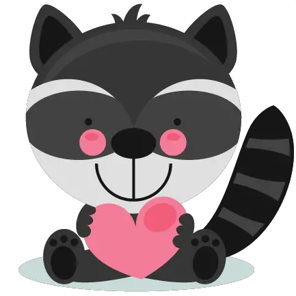  Library Of Valentines Png Transparent Download With Raccoon Cute Valentines Day Clip Art Raccoon Transparent Background