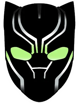  Download Hd Some More Transparent Black Panther Icons Black Panther Face Mask Png Black Panther Logo Png