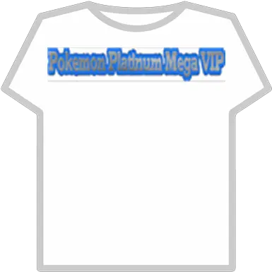  Pokemon Platinum Mega Vip Swim T Shirt Roblox Png Pokemon Platinum Logo