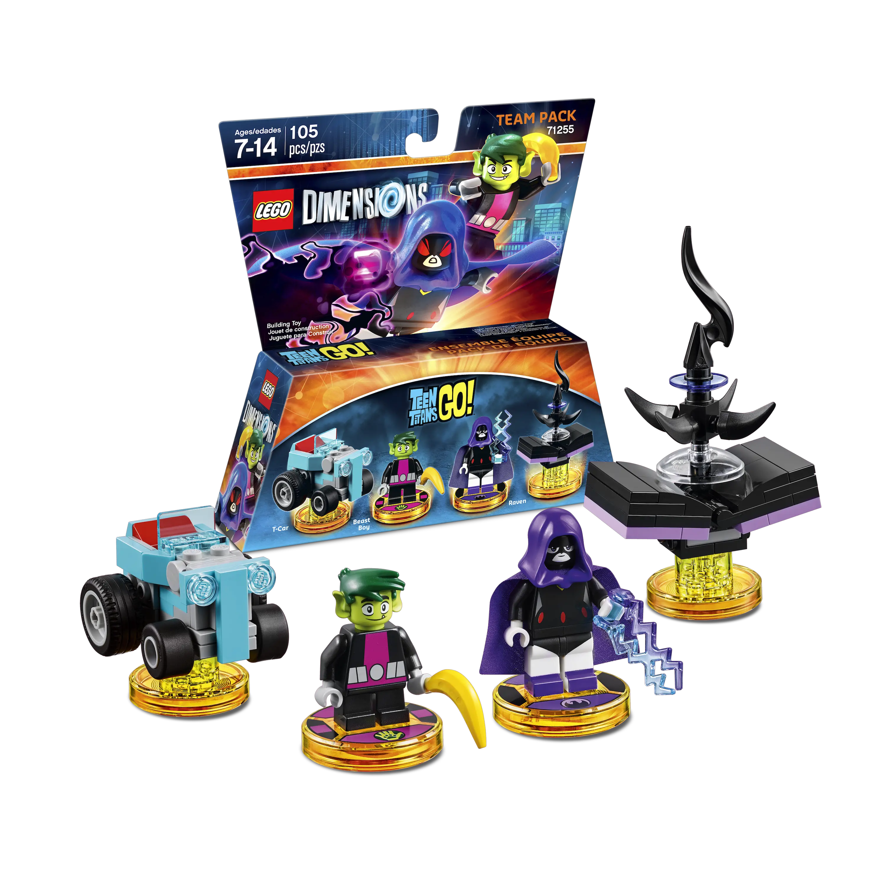  Five New Expansion Packs Revealed For Lego Dimensionsvideo Lego Dimensions Team Titans Go Png Beast Boy Png