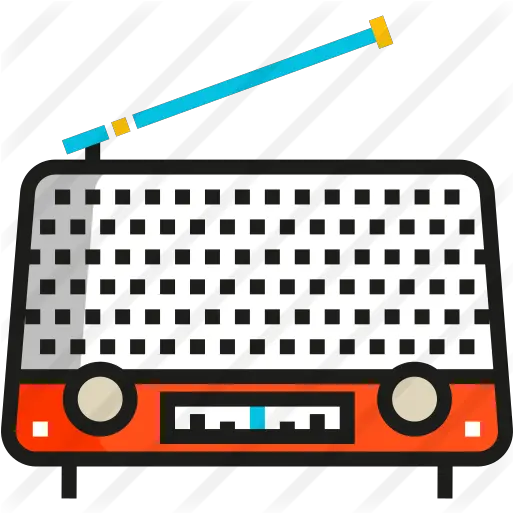  Old Radio Free Interface Icons Vector Graphics Png Old Radio Png