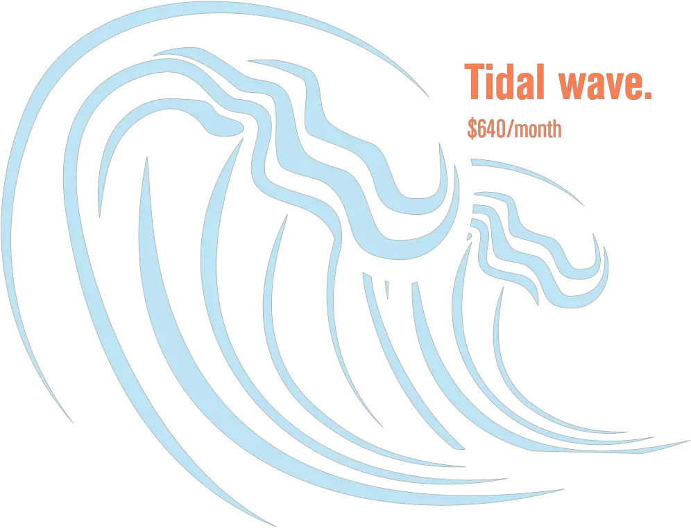  Download Hd Tidal Wave 01 Sticker Mural Vagues 3 Graphic Design Png Tidal Png