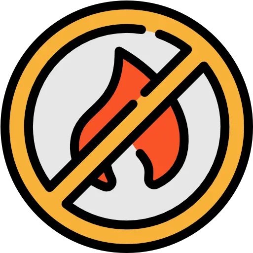  No Fire Allowed Free Signs Icons No Fire Icon Png No Sign Png