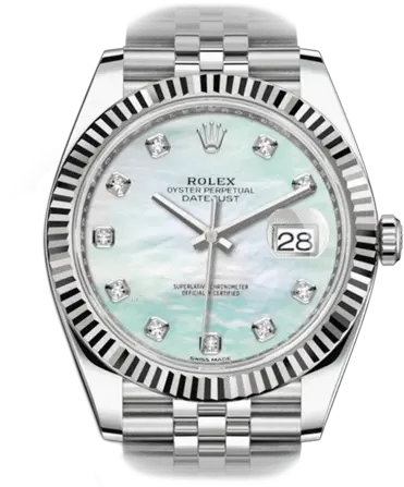  Rolex Datejust Png 2 Image Rolex Datejust 41 Mother Of Pearl Rolex Logo Png