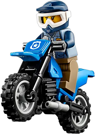  Dirt Road Png Dirt Road Pursuit Lego Motocross Lego City Police Motorbike Lego Transparent