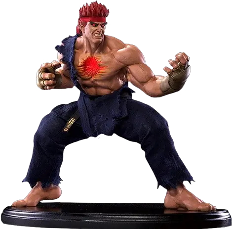  Street Fighter Evil Ryu Murderous Intent Statue By Pop Cultu Ryu Street Fighter Evil Png Ryu Street Fighter Png