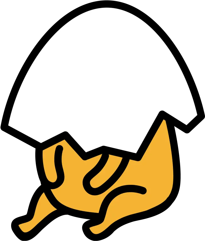  Gudetama Gudetama Egg Shell Png Gudetama Transparent